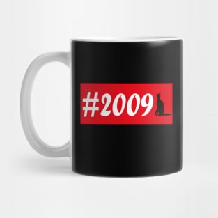 Born in 2009 gift t-shirt design Mug